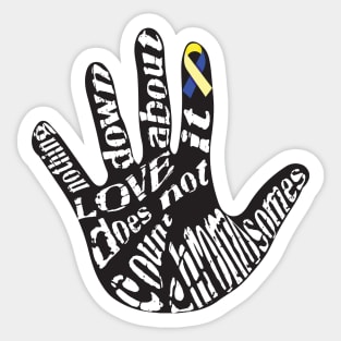 Down Syndrome Awareness Sticker